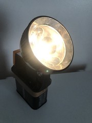 Vintage Big Beam Battery Lantern Flashlight Hong Kong Made