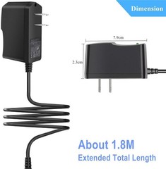 Universal 5V 2A AC Adapter Power Supply with 11 DC Plug Tips AC to DC5V 1.5A 1A