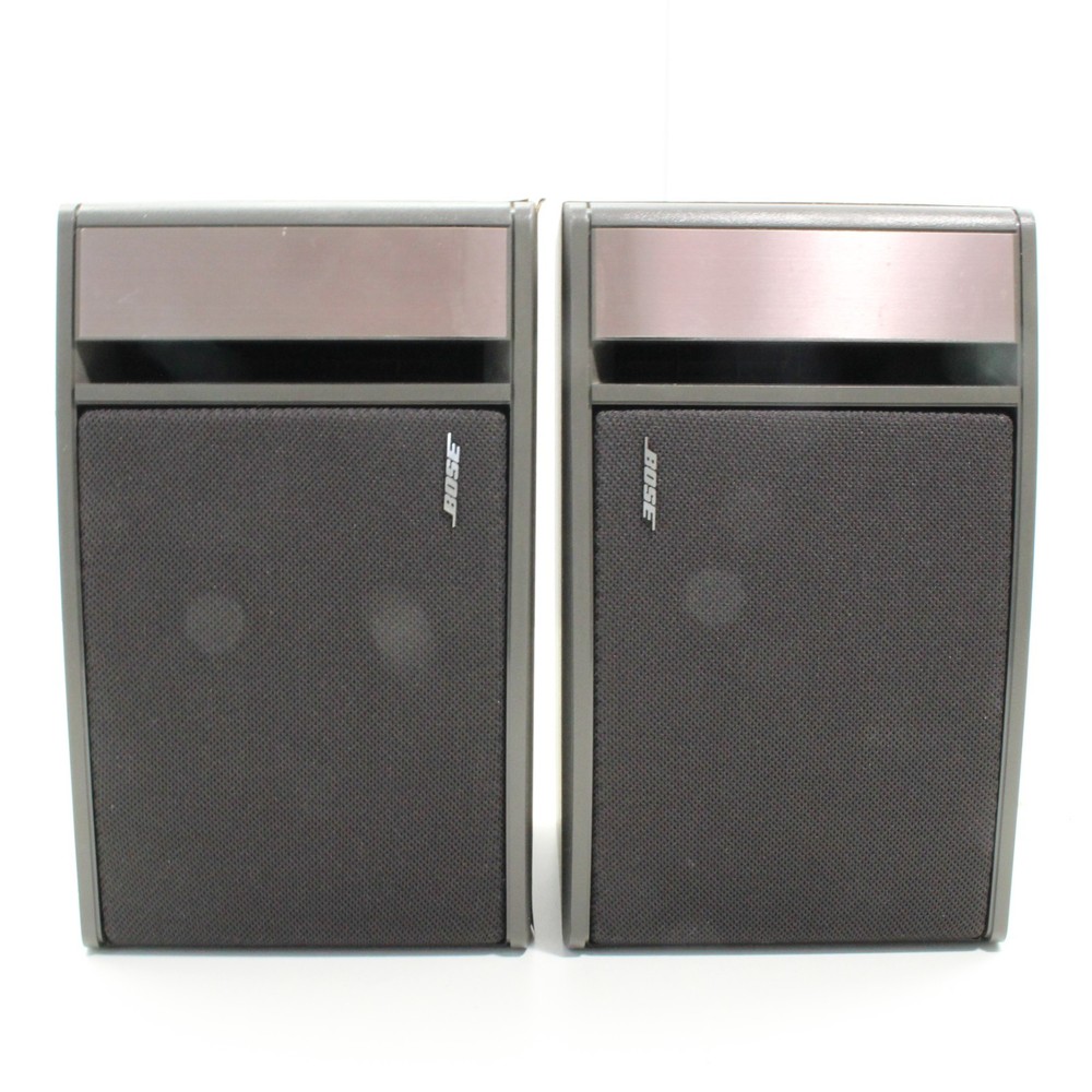 (Pair) Bose 141 Book Shelf Speakers Full Range Theater Stereo 10-80W 4-8Ω