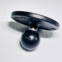 RAM-B-202U RAM Mount 1-Inch Ball With 2.5 Inch Round Base With AMPS Hole Pattern