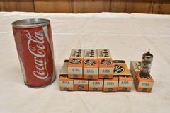 9 NIB GE 6J6A Vintage TV Radio Amplifier Vacuum Electronic Tubes