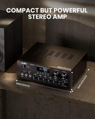 Bluetooth Stereo Receiver with EQ Controls