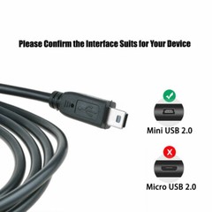 USB to Mini USB Cable Cord For MONSTER CLARITY HD PRECISION MICRO SPEAKER 100
