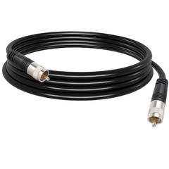 10ft Braided RG8X Coaxial Cable – Superior Connection for Jeep CB Installations