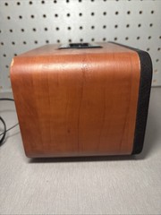 iHome iH14D AM/FM Alarm Clock Radio with iPod iPhone Dock & Aux-In – Wood Grain