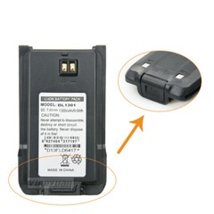 10PC 1300mAh Replacement BL1301 Li-ion Battery For HYT TC-508 TC518 TC580 Radios