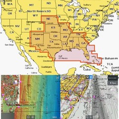 2026 Navionics Platinum Plus Chart Card Map U.S. South microSD Lakes,HotMaps,Riv