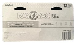 Rayovac High Energy AAA Batteries 32 Count Exp 12/2036 Brand New