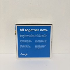 Google Chromecast HD (3rd) 1080p Media Streaming Device CIB Tested