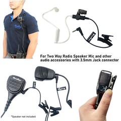 Refuelergy 3.5mm Receiver/Listen ONLY Headset Earpiece 2 Way Radio(62/42 inch)