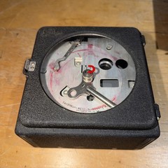 Vintage Daystrom Weston Portable Galvanometer/Meter Demo Unit w/ Case & Key RARE