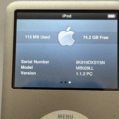 iPod Classic 6th Generation 80GB SILVER A1238 – In Excellent Working Condition