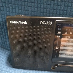 Radio Shack Portable Short Wave DX-350 12-Band Rec AM FM Tested Works