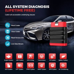 ThinkSafe Car All System ABS SRS Oil EPB TPMS OBD2 Scanner Diagnostic Scan Tool