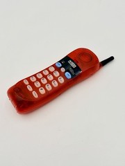 Vtech VT 9111 Cordless Phone 900 MHz Translucent Red Y2K VTG 90’s RARE UNTESTED