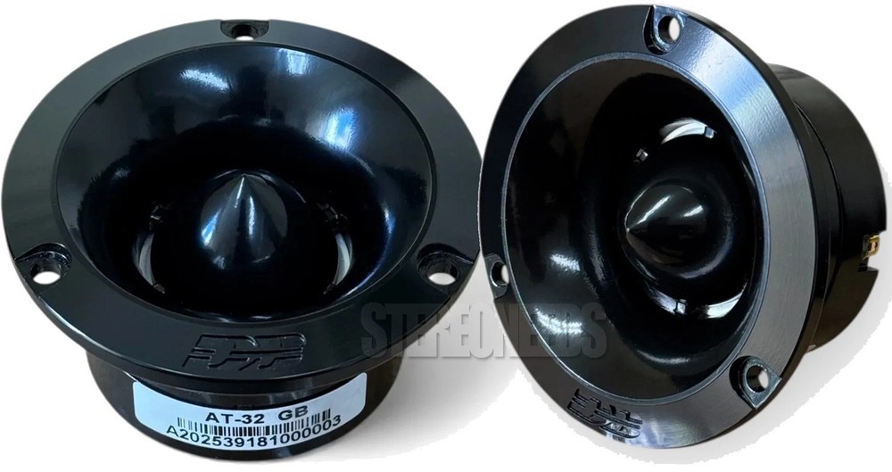 2 Deaf Bonce Apocalypse AT-32GB 3″ 4-Ohm Neodymium Car Stereo Home Tweeters Pair