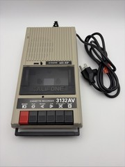 Califone Cassette Tape Player / Recorder 3132AV with Box 120V Working ✅ Open Box