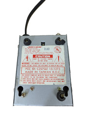 ARCHER RF Modulator 15-1273A Coaxial Cable to RCA Jack Converter Video (Silver)