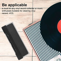 3in1 Vinyl Record Cleaning Brush Set Stylus Velvet Anti-static Cleaner Tool Kit