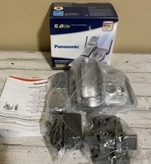Panasonic KX-TG5631S 5.8 GHz Digital Cordless Phone Answering System