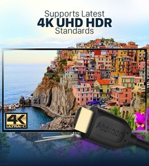 HDMI 3 6 10 15 25 30 50 FT 1.4 4K 3D HDTV PC Xbox ONE PS4 High Speed Cable Plug