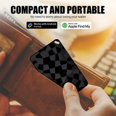 Wireless Charging Item Locator, Global GPS Tracker IP67 Waterproof, iOS Android