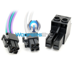 PLUGS HARNESSES INPUT OUTPUT SPEAKER M5-1500X5 ROCKFORD FOSGATE