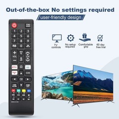 New Universal Remote Control For All Samsung Smart TV 4K LED HDTV BN59
