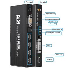 1X2 1X4 1X3 2X1 3×1 4X1 2×2 HDMI DVI Multi Video Controller Processor Splicer s