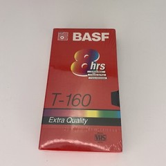 4 VHS Tape T-160 Blank NEW Sealed, 2 BASF, 1 Maxell, 1 SKC. Up To 8 Hours Record