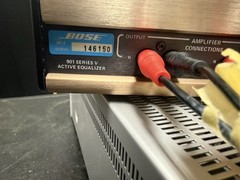 Bose 901 Series V Active Equalizer EQ 120V – Good Condition – Works – Fast Ship
