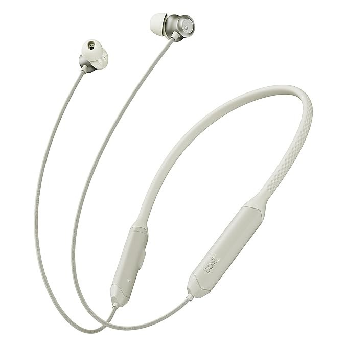Boat Rockerz Prime 255Z, Spatial Audio Tech, Dual Pair, 50H Battery Hazel Beige