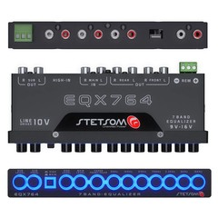 Stetsom EQX764 – 7 Band EQ Equalizer + Same Day Shipping from USA!