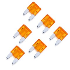 100 Pack Auto Fuses 5 AMP APM/ATM 32V Mini Blade Style Fuses 5A Short Circuit…