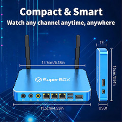 SuperBox S6 Max Call Support Authorized Distributor Same Day Shipping