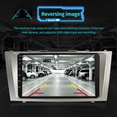 For Toyota Camry 2007-2011 Android 13 Apple CarPlay Car Stereo Radio GPS +Camera