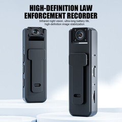 HD1080P Audio Video DVR IR Night Cam WIFI 2K Camcorder Police Body Camera 2024