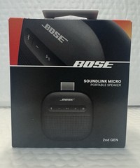Bose SoundLink Micro Portable Bluetooth Speaker 2nd-Gen, 12 Hours Battery-New