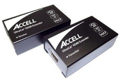 Accell UltraCat HDMI over Single Cat5e Extenders – 2x Pack – Up to 1080p – NEW!