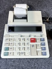 VTG Desktop Calculator 550HD Royal Series/Printer w/ Printing Paper /AC Adapter