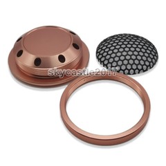 58mm 1.5″ inch Aluminum Tweeter Speaker Cover Metal Mesh Grill Decorative Circle