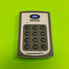 BARELY USED – Responsive Innovations Classroom ResponseCard – SEVERAL AVAILABLE!