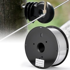 2000 ft 14 Gauge Aluminum Wire for Electric 2000 14 Gauge, silver