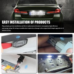 2PCS LED License Plate Light, Tag Lights for License Plate, Rear Tag Light Lamp,