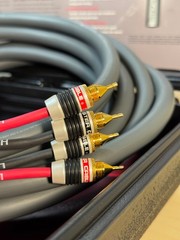 Monster Cable Mseries M1.4s Bi-wire Speaker Cable 10’/3m Bi-wire + Case