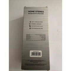 Home Stereo Bluetooth Speaker – Water resistant 20WMS008 Black, Brand New!!