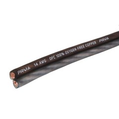PRV 14 Gauge OFC Speaker Wire 100 ft Roll TRUE 100% Copper Oxygen Free