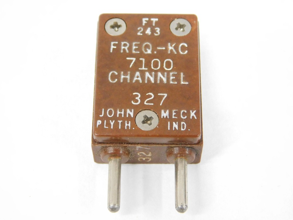 7100 7.100MHz 40-Meter Vintage FT-243 Radio Crystal (several available)