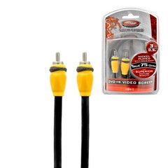 3 ft Composite RCA Digital Coax Coaxial Audio Video Cable Subwoofer S/PDIF Cord