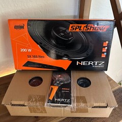 Hertz SX-165 NEO 6.5″ Speakers UV-Resistant & Waterproof – Harley Davidson – NEW